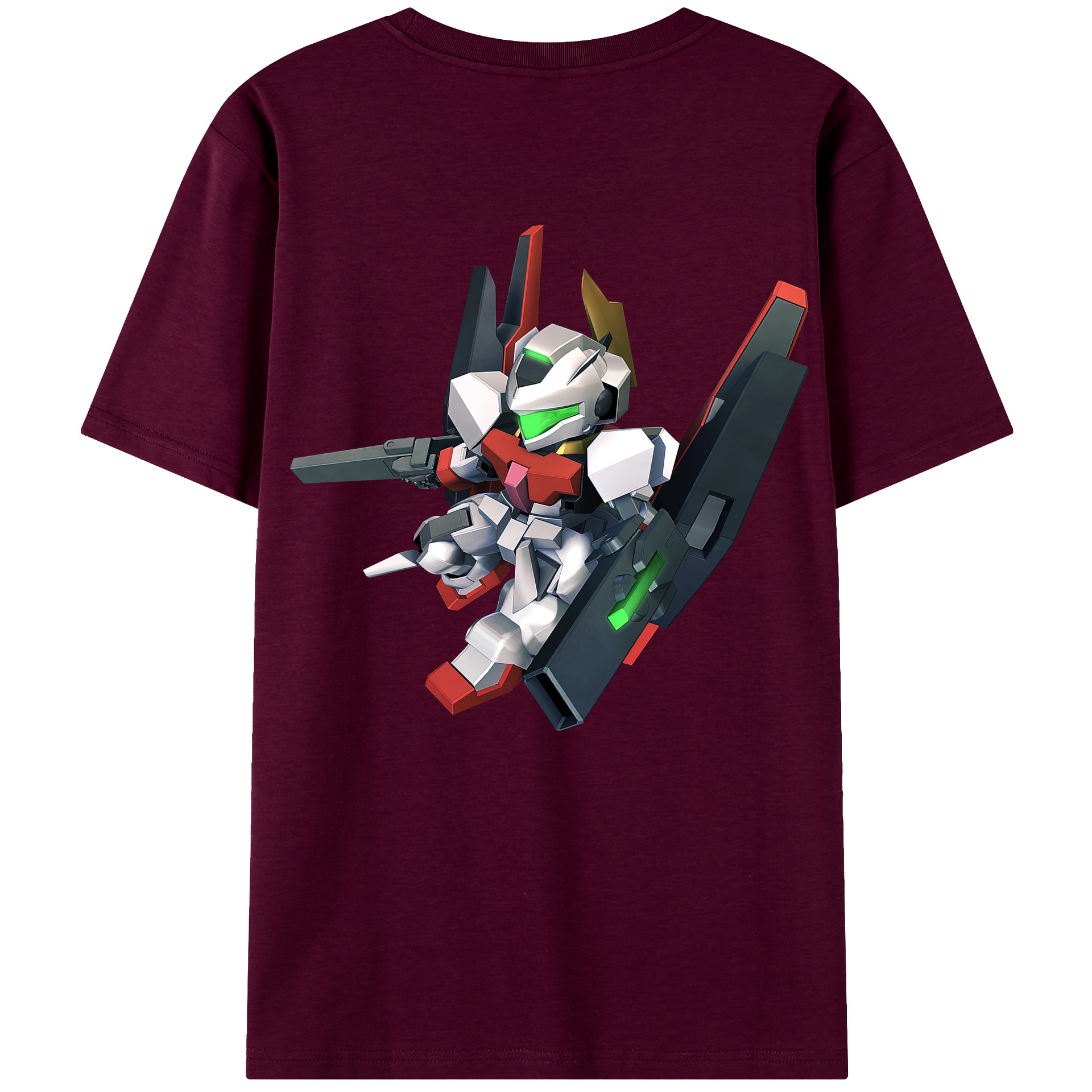 （画像用） 機動戦士ガンダム Mobile Suit Gundam レディース半袖Tシャツ(バックプリント)